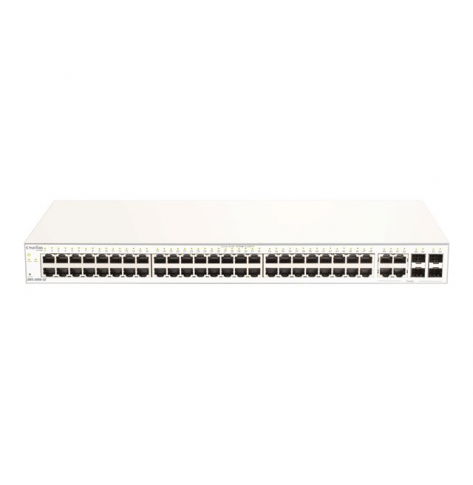 Switch Smart Managed D-LINK Nuclias 52-porty 48 portów 10/100/1000 4 zestawy SFP