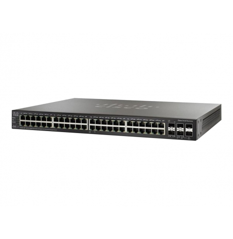 Switch wieżowy zarządzalny Cisco 40 x 10/100/1000 (PoE+) 8 x 100/1000/2.5G/5G (PoE+) 2 x combo 10 Gigabit SFP+ 2 x 10 Gigabit SFP+