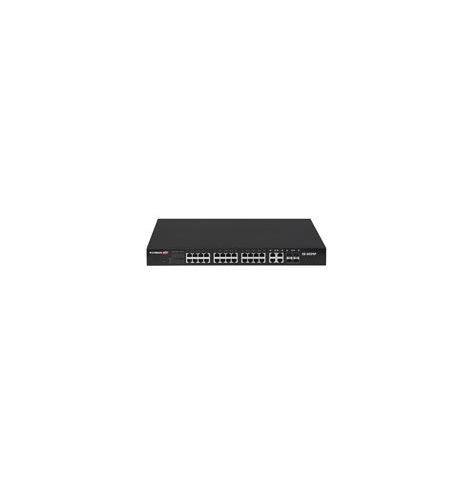 Switch Web Smart EDIMAX ES-5424P 28-portów - 24 porty 10/100 (PoE+) 4 porty combo Gigabit Ethernet/Gigabit SFP