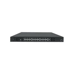 Switch INTELLINET 561457 24-porty 10/100/1000 (PoE+) 2 porty Gigabit SFP 2 porty combo Gigabit SFP (uplink)