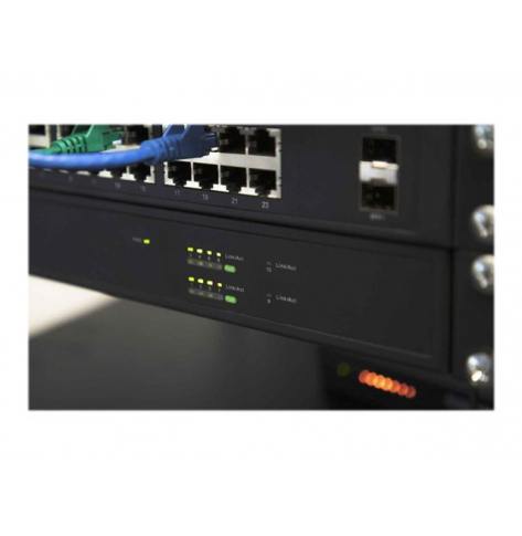 Switch INTELLINET 561433 8-portów 10/100/1000 (PoE+) 2 porty Gigabit SFP (uplink)