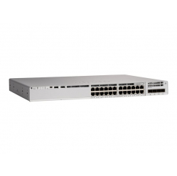 Switch wieżowy Cisco Catalyst 9200 8 x 100/1000/2.5G/5G/10GBase-T 16 x 10/100/1000 (PoE+) Wymagane licencje DNA