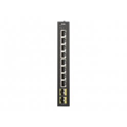 Switch niezarządzalny D-LINK DIS-100G-10S Industrial 10-portów - 8 portów 10/100/1000 2 porty 100/1000 SFP