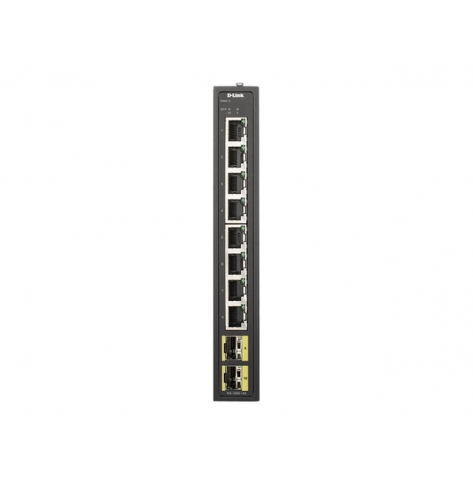 Switch niezarządzalny D-LINK DIS-100G-10S Industrial 10-portów - 8 portów 10/100/1000 2 porty 100/1000 SFP