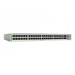 Switch zarządzalny Allied 48 portów 1000Base-T RJ-45 24 porty (PoE+)/ 48 portów (PoE) - 30W 4 porty 1000Base-X SFP uplink zarządzanie RJ-45 wejście USB Typ A