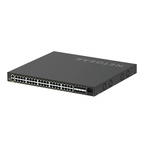 Switch zarządzalny NETGEAR AV Line M4250-40G8XF-PoE+ 40-portów 10/100/1000 (PoE+) 8 portów 1 Gigabit / 10 Gigabit SFP+