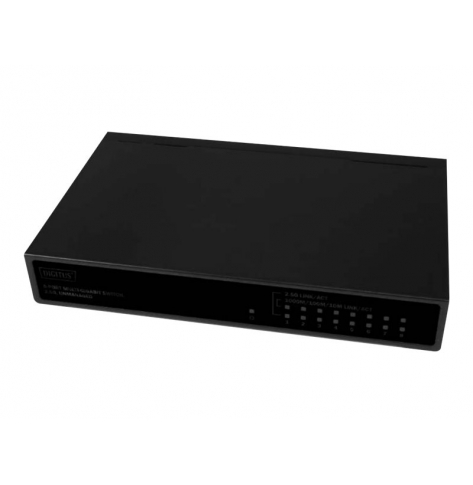 Switch niezarządzalny DIGITUS DN-80230 8 portów 10/100/1000/2.5G