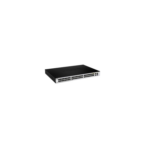 Switch Smart Managed D-LINK 48-portów - 48 portów 10/100/1000 4 porty SFP