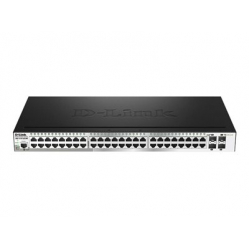 Switch Smart Managed wieżowy D-LINK 52-porty - 48 portów 10/100/1000 4 porty 10 Gigabit SFP+