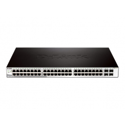 Switch Smart Managed D-LINK 52-porty - 48 portów 10/100/1000 4 porty Gigabit SFP