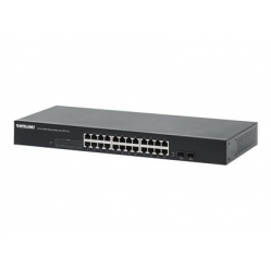 Switch INTELLINET 561877 24-porty 10/100/1000 2 porty SFP