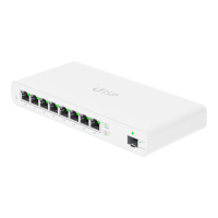 Switch UBIQUITY MicroPoP 9-portów - 8 portów 10/100/1000 (PoE) 1 port Gigabit SFP