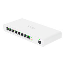 Switch UBIQUITY MicroPoP 9-portów - 8 portów 10/100/1000 (PoE) 1 port Gigabit SFP