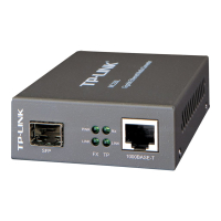Światłowodowy konwerter mediów TPLINK MC220L TP-Link MC220L konwerter 1000BaseT (RJ45) - 1000BaseSX/LX/LH (SFP)