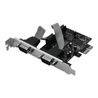 Adapter DIGITUS DS-30000-1 DIGITUS Kontroler RS232 PCI Express 2xDB9 Low Profile Chip: MCS9901