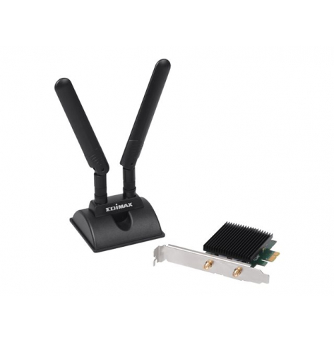 Adapter EDIMAX AX3000 Wi-Fi 6 Dual Band 802.11ax & Bluetooth 5.0 PCI Express Adapter