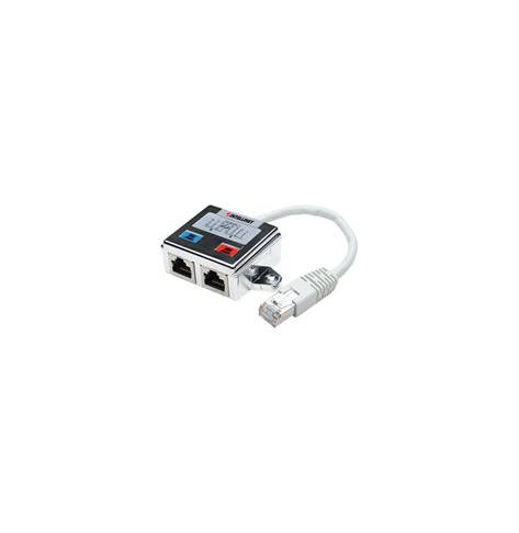 INTELLINET 504195 Intellinet adapter sieciowy rozdzielacz RJ45x2 STP