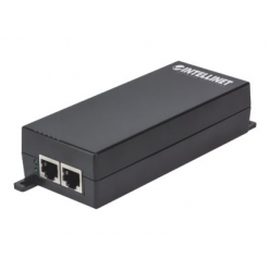 INTELLINET Adapter zasilacz PoE+ IEEE 802.3af 1 port RJ45 Gigabit 30W