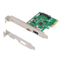 Adapter DIGITUS PCIe Card USB Type-C + USB Type-A