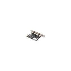 Adapter DIGITUS DS-30221-1 DIGITUS Kontroler USB3.0 PCI Express 4xUSB3.0 Chip: VL805