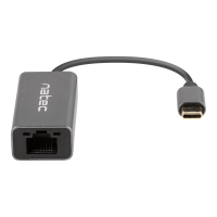 Adapter NATEC Karta sieciowa USB-C 3.1 > 1x RJ45 1GB