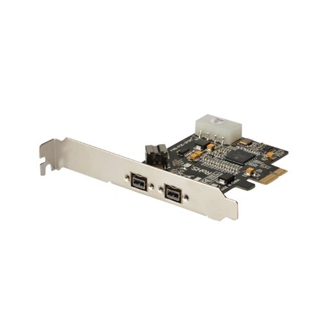 Adapter DIGITUS DS-30203-2 DIGITUS Kontroler Firewire (800) PCI Exp. 2xZew. 1xWew. IEEE1394b 9pin