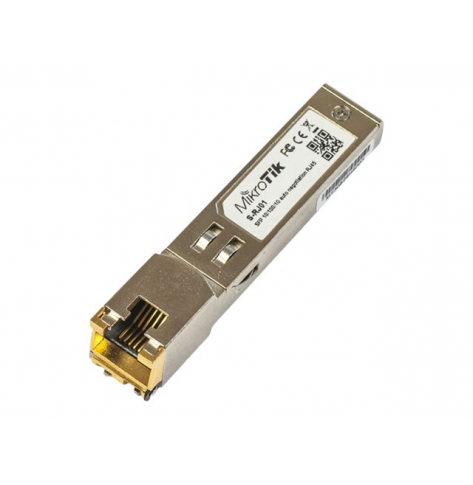 Moduł MIKROTIK S-RJ01 SFP Module 1.25Gb/s RJ45 100m