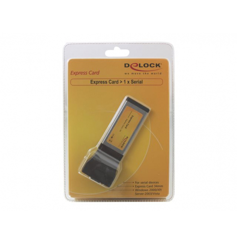 Adapter DELOCK 66211 Delock karta express card -> com 9pin