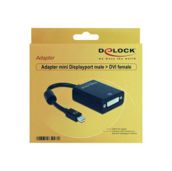 Adapter Displayport mini(M) -> DVI-I(F) 24+5 PIN DELOCK 65098