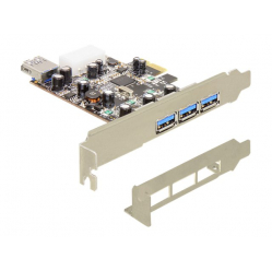 Adapter DELOCK 89281 Delock Karta PCI Express > 3 x zewn