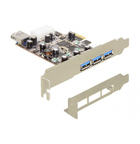 Adapter DELOCK 89281 Delock Karta PCI Express > 3 x zewn