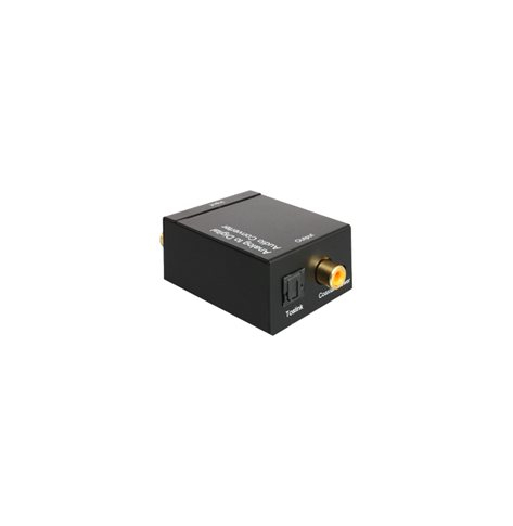 Konwerter DELOCK 62443 Delock adapter/konwerter Audio Analog 2xRCA-> Digital Toslink+Coaxial + zasilacz