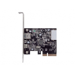 Adapter MANHATTAN 151757 Manhattan Kontroler karta PCI Express 2x SuperSpeed+ USB 3.1 1x typu A 1x typu C