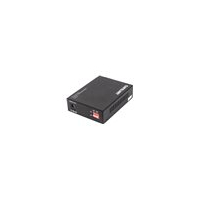 Konwerter nośnika INTELLINET Gigabit PoE+ Media Converter 1 x 1000Base-T RJ45 Port to 1 x SFP Port PoE+ Injector