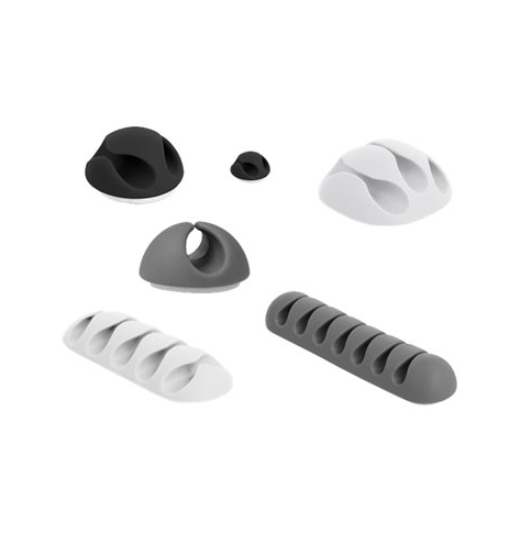 Cable Holder DELOCK Combo Set 6 pieces