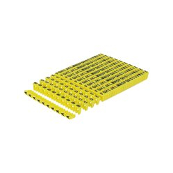 Cable Marker Clips DELOCK A-Z Yellow 260 Pieces