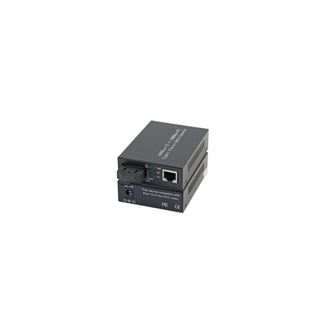INTELLINET 507158 Media Converter 1000Base-T RJ45 / 1000Base-LX SM SC 10km 1310nm