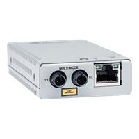 Światłowodowy konwerter mediów ALLIED TAA 10/100TX to 100FX/ST MM Media & Rate Converter Multi-region PSU