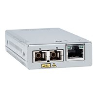 Światłowodowy konwerter mediów ALLIED TAA 10/100TX to 100FX/SC MM Media & Rate Converter Multi-region PSU