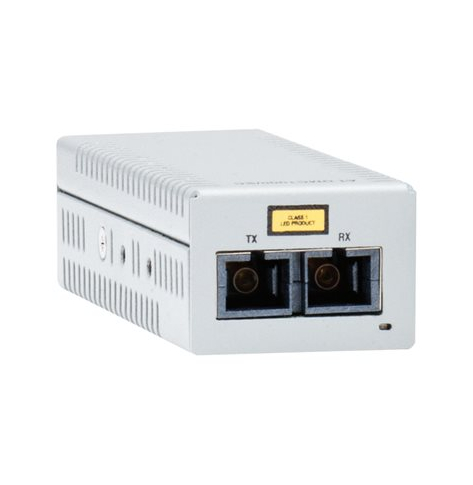 Światłowodowy konwerter mediów ALLIED 1 x Ethernet 100Base-FX - LC multi-mode żeński x 2, 1 x Ethernet 100Base-TX
