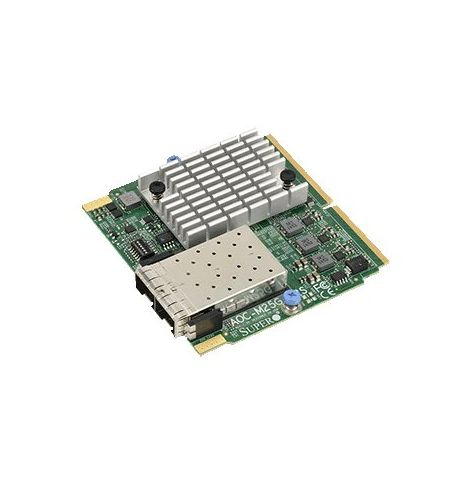 SUPERMICRO SIOM Dual-port 25GbE with 2 SFP28 ports based on Intel Fort