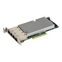 Karta sieciowa SUPERMICRO Std LP 4-port 10G RJ45 Intel XL710+ X557 Retail Pack