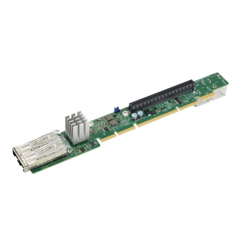 SUPERMICRO 1U Ultra Riser 2-port 25GbE SFP28 based on Mellanox Connect