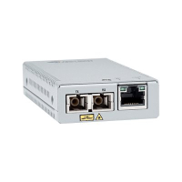 Światłowodowy konwerter mediów ALLIED Single Mode Mini Media and Rate Converter 10km MMC2000 10/100/1000T to 1000LX/SC