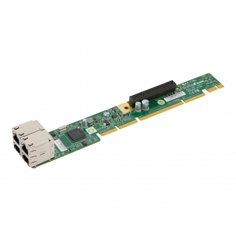 SUPERMICRO LAN 1U Ultra 4-port GbE RJ45 1x PCI-E 3.0 x8 internal Intel