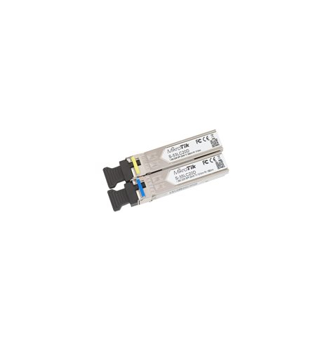 MIKROTIK S-3553LC20D SFP Module 1.25Gb/s 20km Single mode Pair