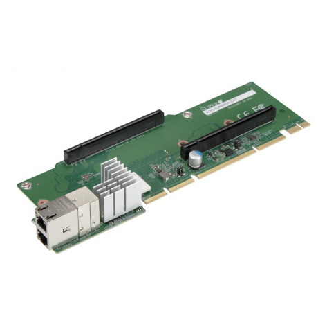 SUPERMICRO 2U Ultra Riser with 2-port 10G RJ45 Intel Carlsville X710-A