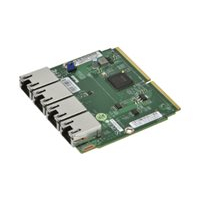 Karta sieciowa SUPERMICRO SIOM 4-port GbE RJ45 Intel i350 with 1U bracket Retail