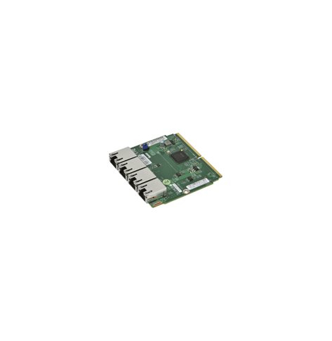 Karta sieciowa SUPERMICRO SIOM 4-port GbE RJ45 Intel i350 with 1U bracket Retail