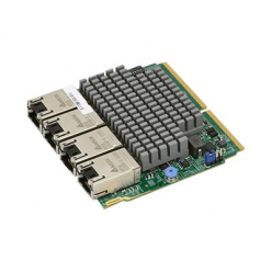 SUPERMICRO SIOM 4-port 10G RJ45 Intel X550 with 1U bracket Retail